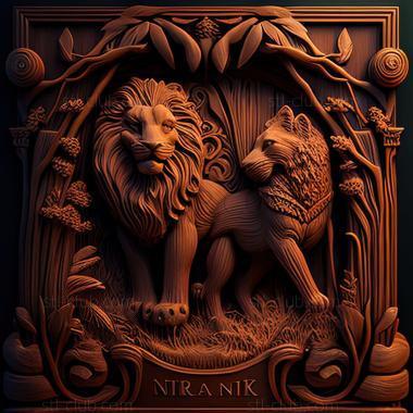 3D model st The Chronicles of Narnia The Lion The Witch and The Wardrobe (STL)